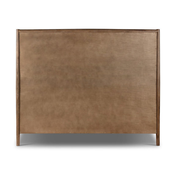 Glenview Bed - Weathered Oak Veneer