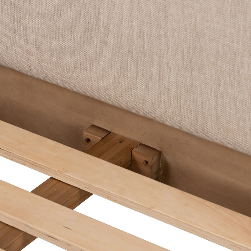 Glenview Bed - Weathered Oak Veneer