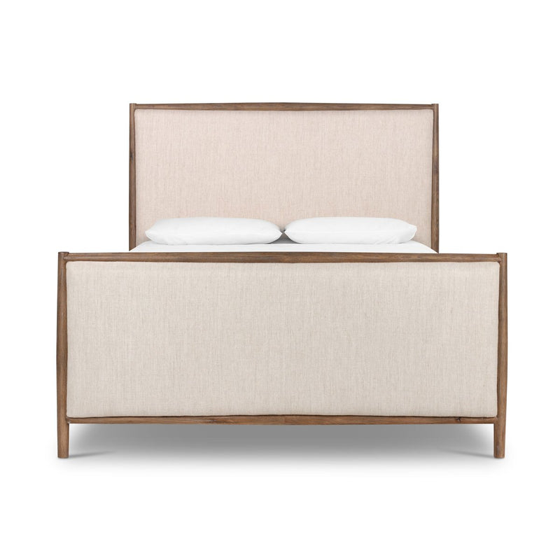 Glenview Bed - Weathered Oak Veneer