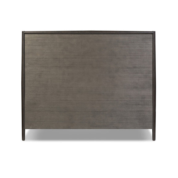 Glenview Bed - Cracked Smoked Black Veneer