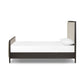 Glenview Bed - Cracked Smoked Black Veneer