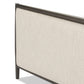 Glenview Bed - Cracked Smoked Black Veneer