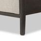 Glenview Bed - Cracked Smoked Black Veneer