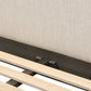 Glenview Bed - Cracked Smoked Black Veneer