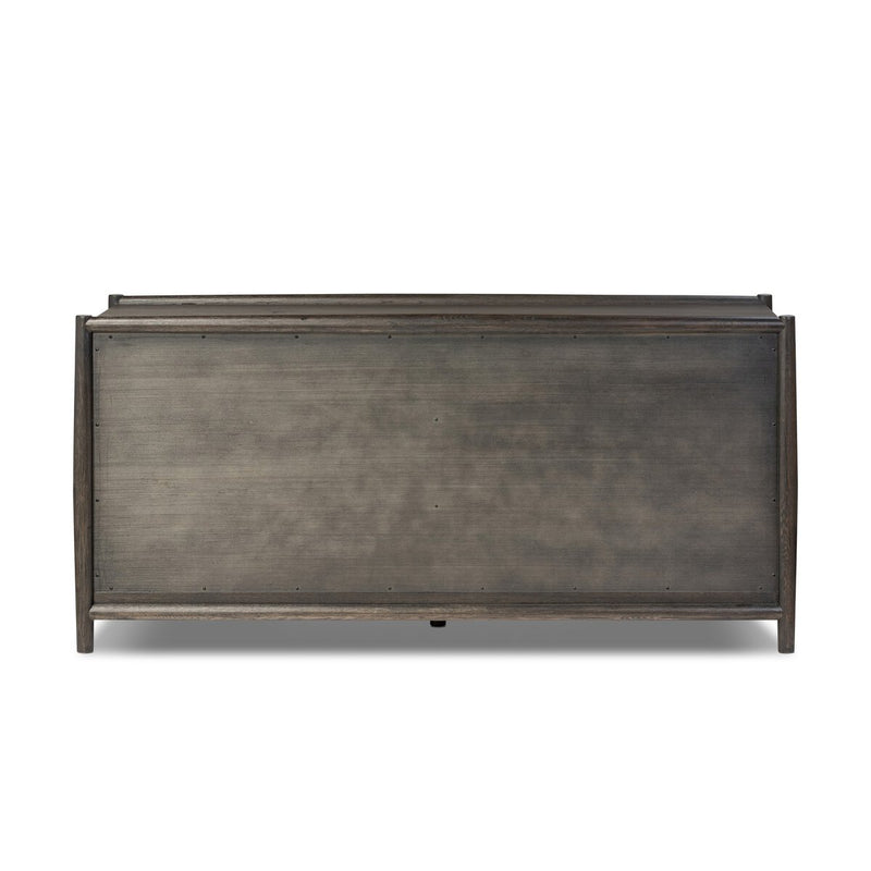 Glenview 6 Drawer Dresser - Smoked Black Oak
