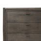 Glenview 6 Drawer Dresser - Smoked Black Oak