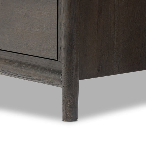 Glenview 6 Drawer Dresser - Smoked Black Oak