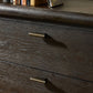 Glenview 6 Drawer Dresser - Smoked Black Oak