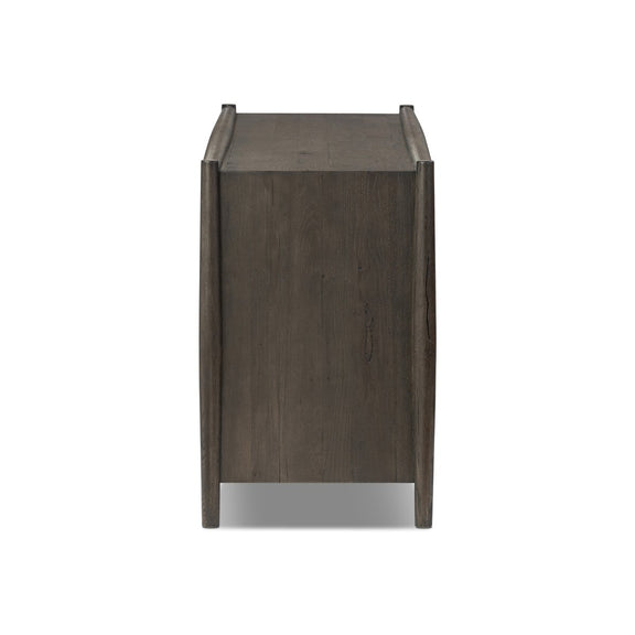 Glenview 6 Drawer Dresser - Smoked Black Oak