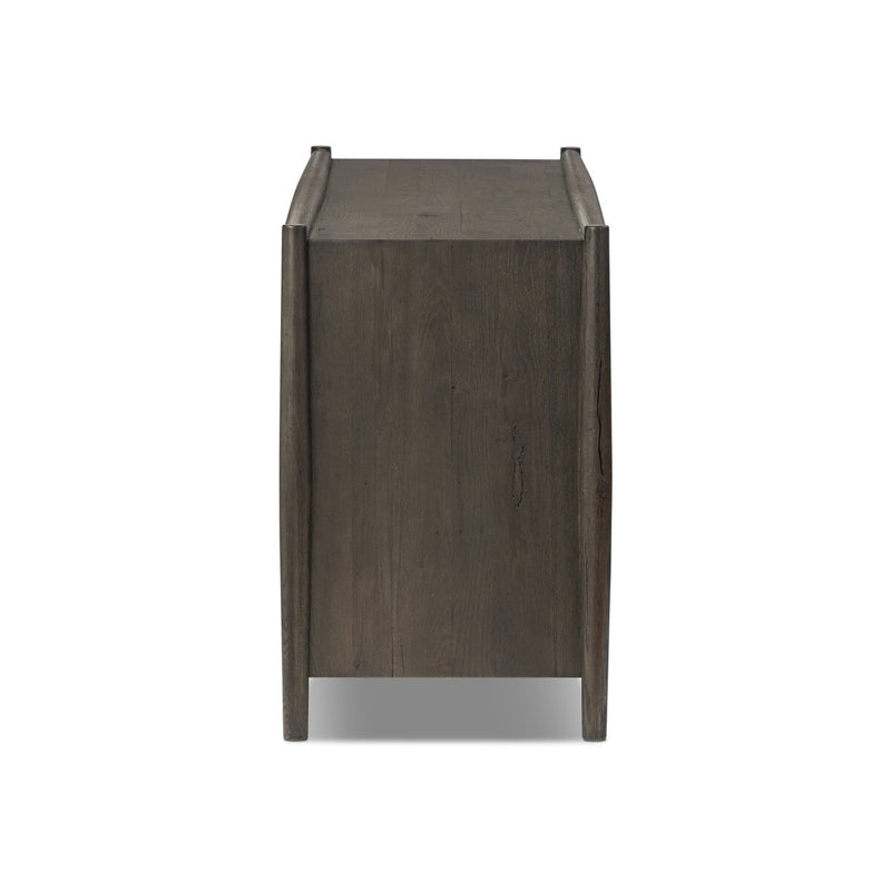 Glenview 6 Drawer Dresser - Smoked Black Oak