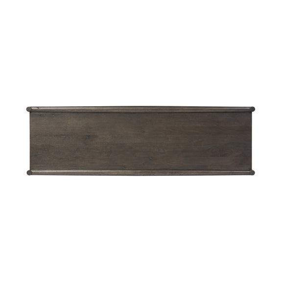 Glenview 6 Drawer Dresser - Smoked Black Oak