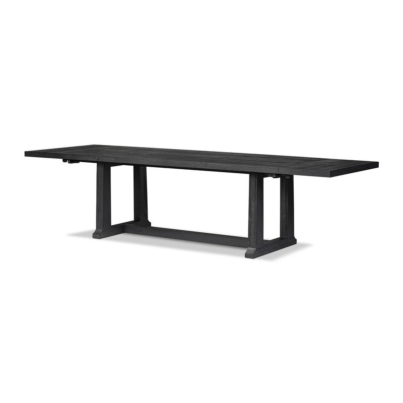 Otto Extension Dining Table - Black Pine