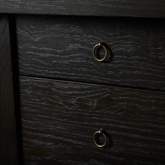 Concord Desk - Charcoal Oak