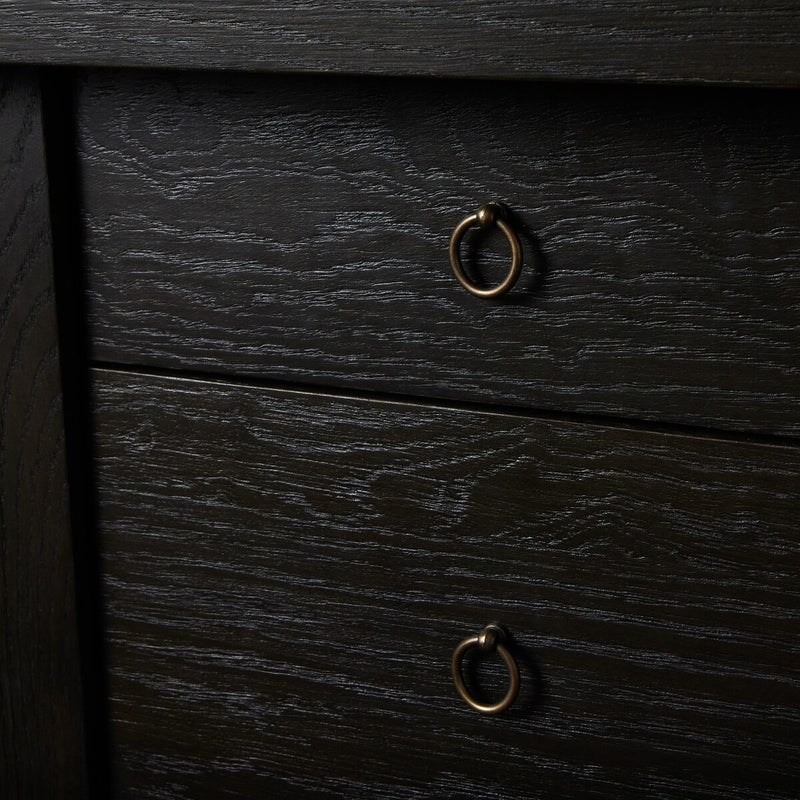 Concord Desk - Charcoal Oak