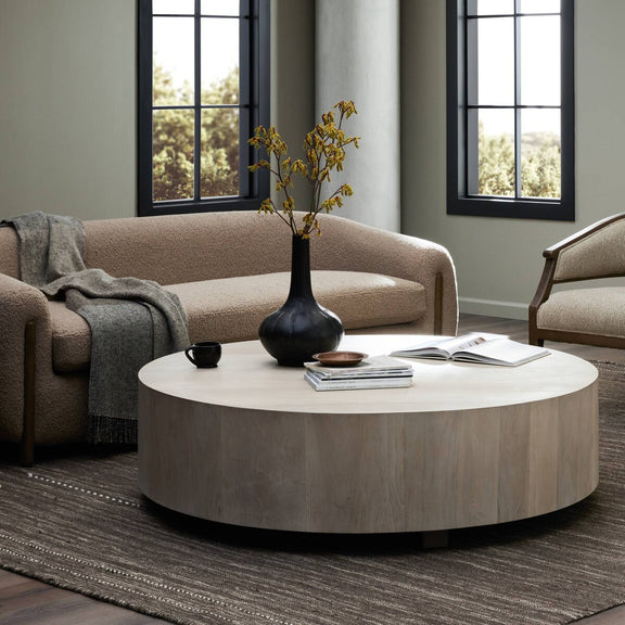 Hudson Large Coffee Table - Ashen Walnut