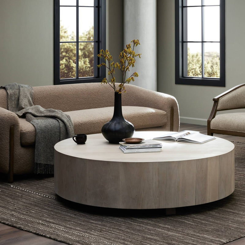 Hudson Large Coffee Table - Ashen Walnut