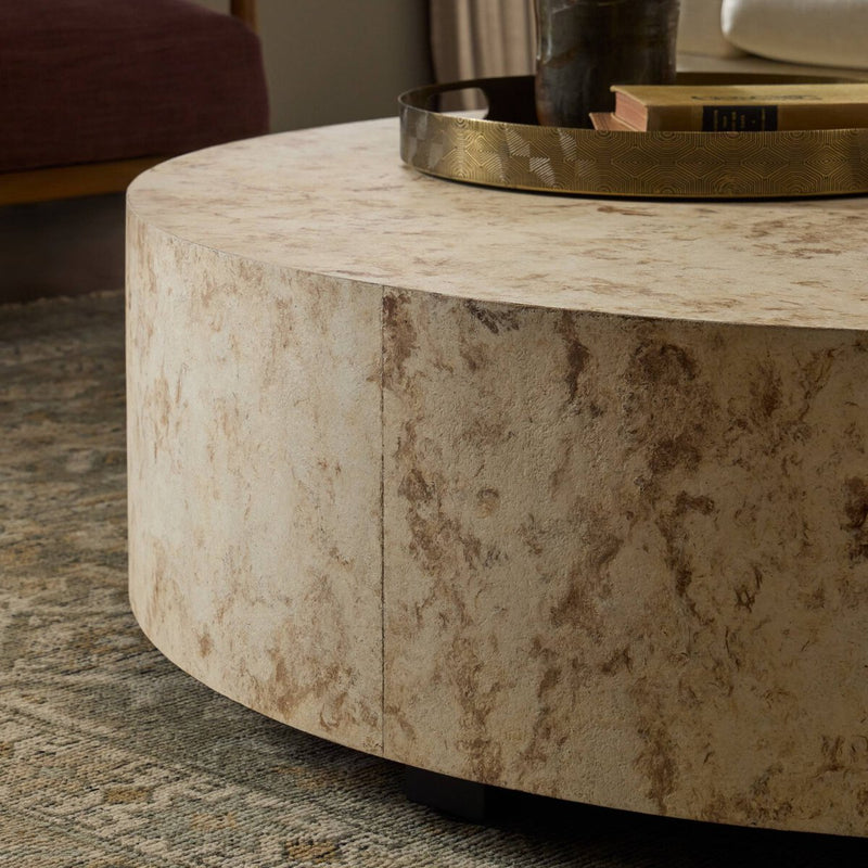 Hudson Large Coffee Table - Bark Paper
