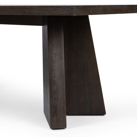 Shavano Dining Table - Espresso Oak Veneer