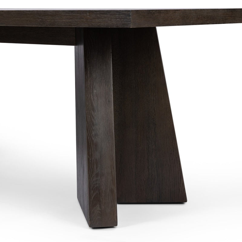 Shavano Dining Table - Espresso Oak Veneer