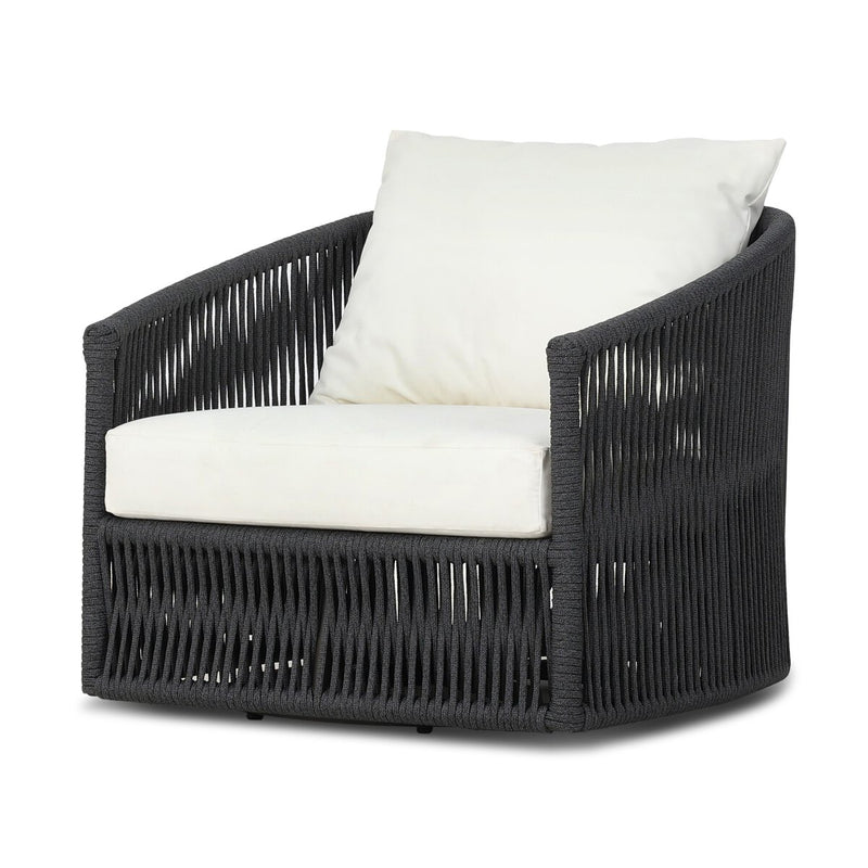 Porto Outdoor Swivel Chair - Arashi Salt