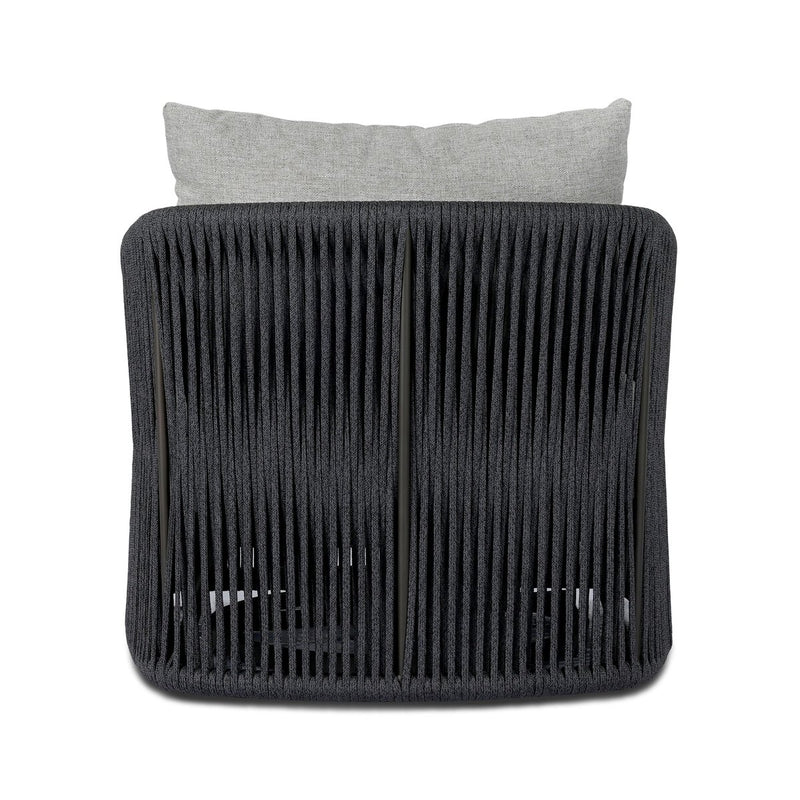 Porto Outdoor Swivel Chair - Alessi Slate