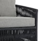 Porto Outdoor Swivel Chair - Alessi Slate
