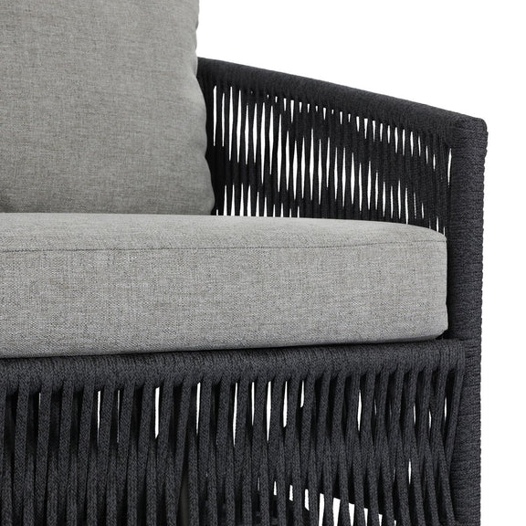 Porto Outdoor Swivel Chair - Alessi Slate