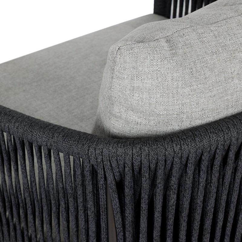 Porto Outdoor Swivel Chair - Alessi Slate