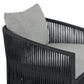 Porto Outdoor Swivel Chair - Alessi Slate