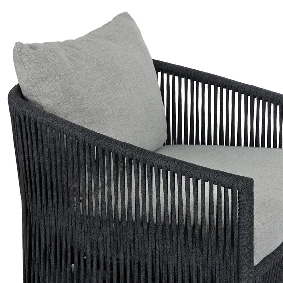 Porto Outdoor Swivel Chair - Alessi Slate