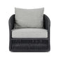 Porto Outdoor Swivel Chair - Alessi Slate