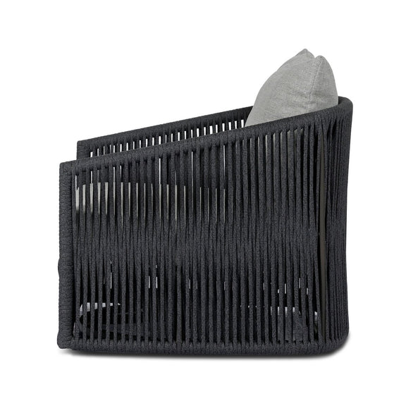 Porto Outdoor Swivel Chair - Alessi Slate