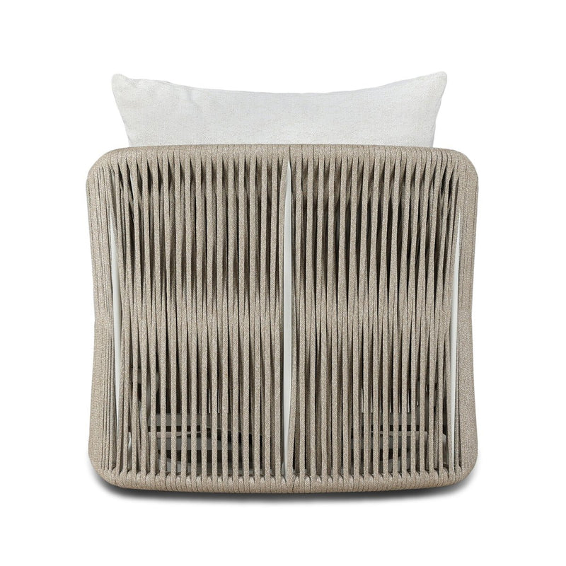 Porto Outdoor Swivel Chair - Alessi Linen