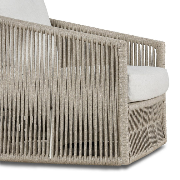 Porto Outdoor Swivel Chair - Alessi Linen