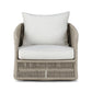 Porto Outdoor Swivel Chair - Alessi Linen