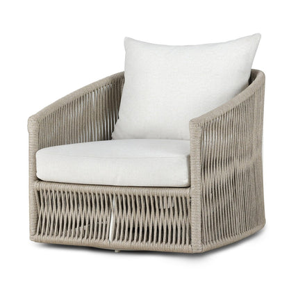 Porto Outdoor Swivel Chair - Alessi Linen