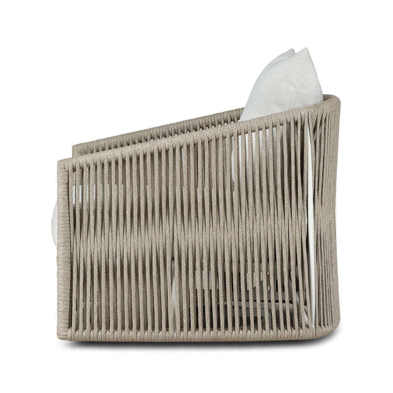Porto Outdoor Swivel Chair - Alessi Linen