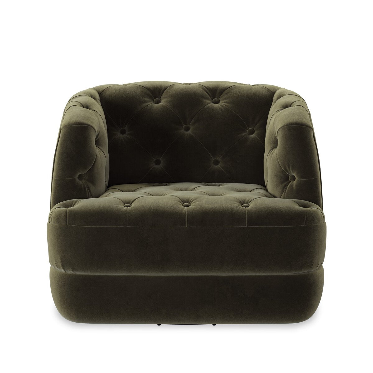 Paul Swivel Chair - Surrey Olive
