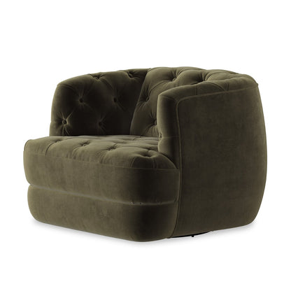 Paul Swivel Chair - Surrey Olive