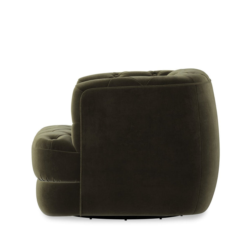 Paul Swivel Chair - Surrey Olive