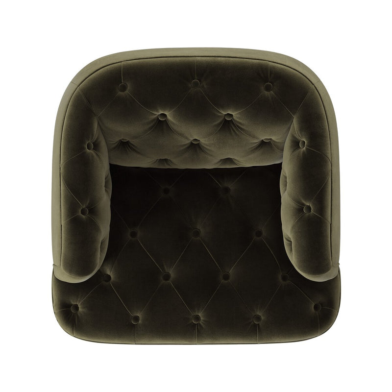 Paul Swivel Chair - Surrey Olive