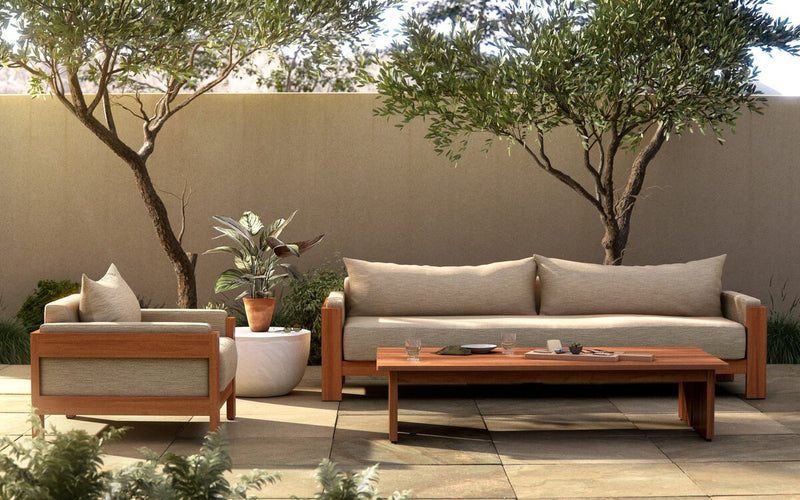 Chapman Outdoor Sofa - Casa Cream