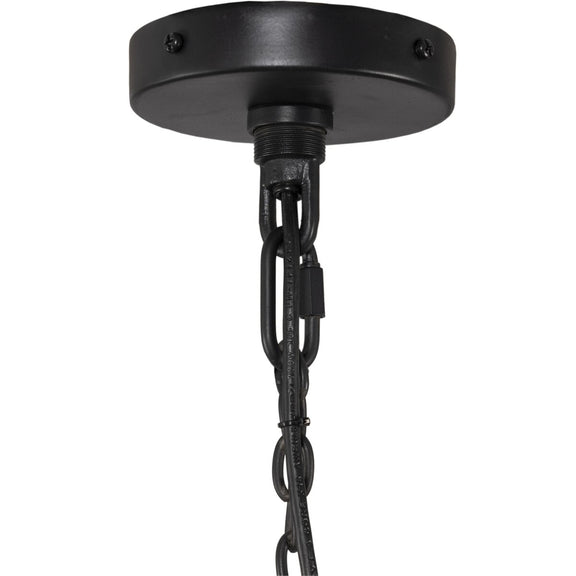Edlyn Chandelier - Antiqued Iron
