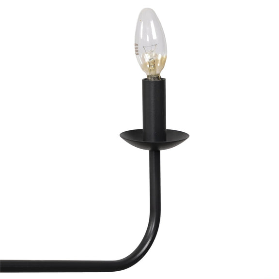 Edlyn Chandelier - Antiqued Iron