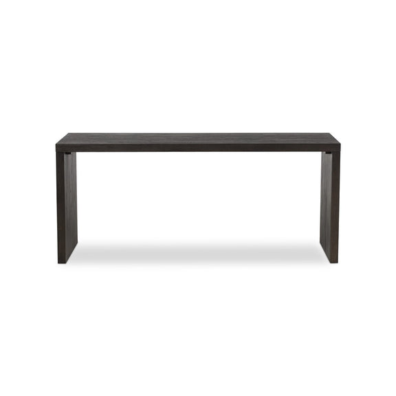 Posada Desk - Worn Black Oak Veneer