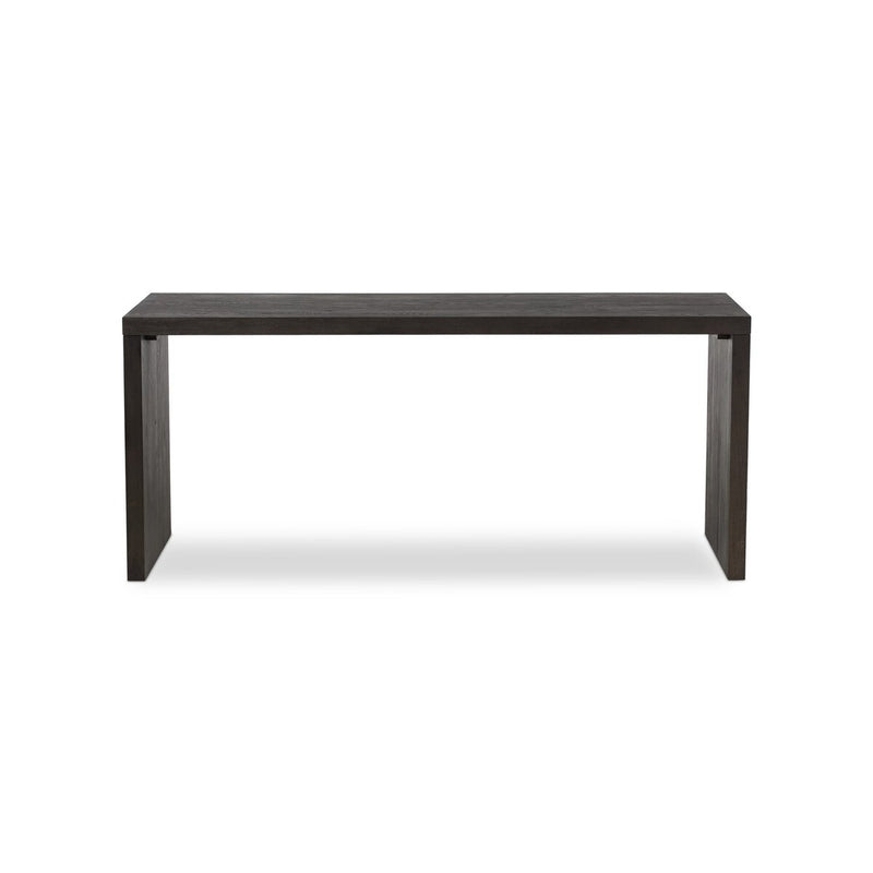 Posada Desk - Worn Black Oak Veneer