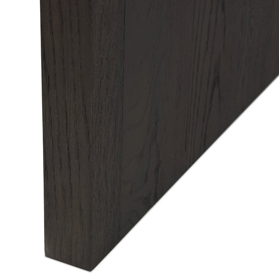 Posada Desk - Worn Black Oak Veneer