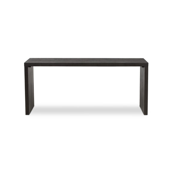 Posada Desk - Worn Black Oak Veneer