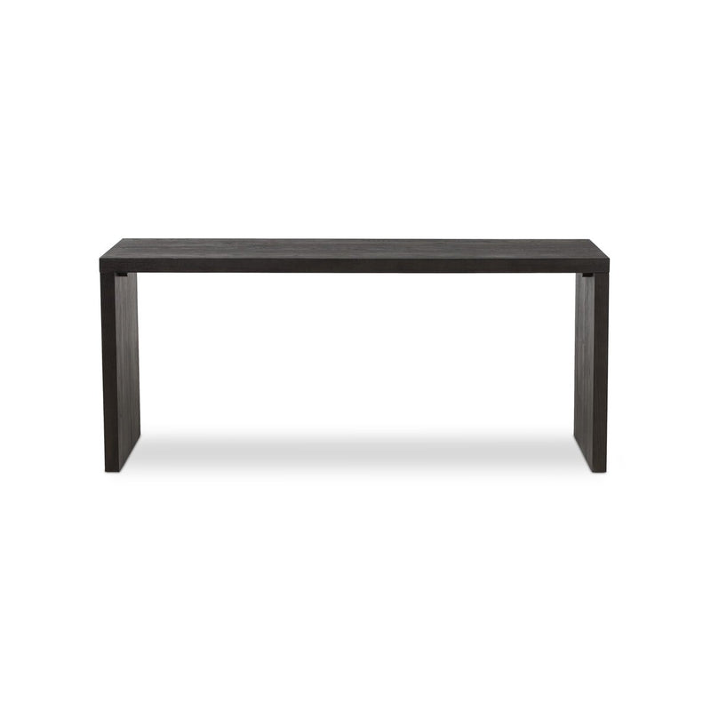Posada Desk - Worn Black Oak Veneer