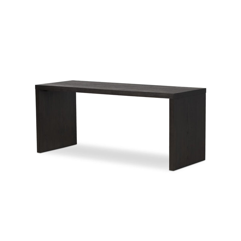 Posada Desk - Worn Black Oak Veneer
